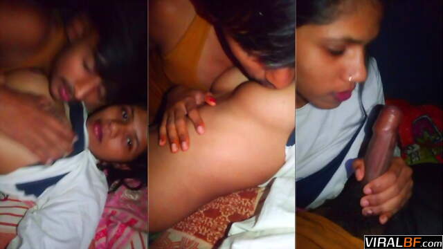 Bihari Gf Amateur Cute Blowjobs Intimate Foreplay Mms