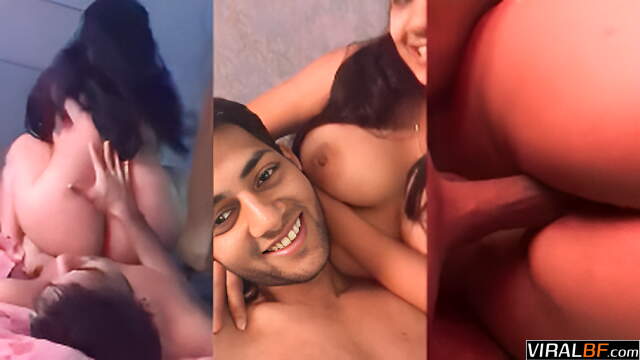 College Lovers Hardcore Pounding And Loud Moaning Viral Creampie