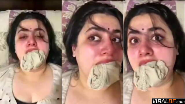 Crying Woman Gagged With Panties Viral Instagram Reel Part 2