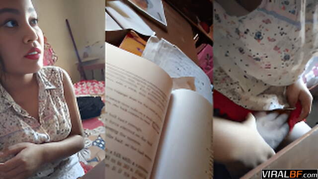 Desi College Girl With Loud Moaning While Parents Chat Nearby