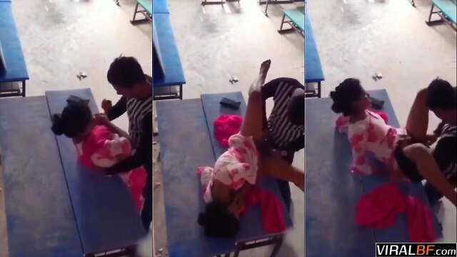 Naughty Desi Coeds Secret Classroom Affair With School Principal