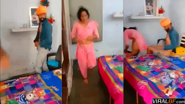 Punjabi Wife Hardcore Pounding With Boyfriend Caught On Cam